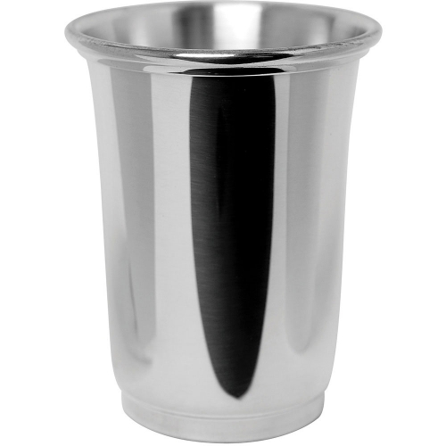 Alabama Julep Cup 12 Ounce 4.5\ Height x 3.5\  Diameter
12 Ounces
Pewter

Care:  Wash your pewter in warm water, using mild soap and a soft cloth. Dry with a soft cloth. Your pewter should never be exposed to an open flame or excessive heat. Store your pewter trays flat, cups upright, etc. to prevent warping. Do not wrap pewter in anything other than the original wrapping to prevent scratching. Never wrap pewter in tissue paper, as fine line scratching will occur. Never put pewter in a dishwasher. Hand wash only.

Interested in stock availability or special ordering items? Looking to order in bulk or an order that is personalized, wrapped, and delivered?  Contact us any time with your questions.